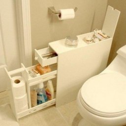 Удобный шкафчик для ванной комнаты