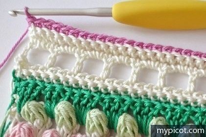 Узор для толстого уютного коврика