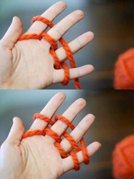 Вязание на пальцах