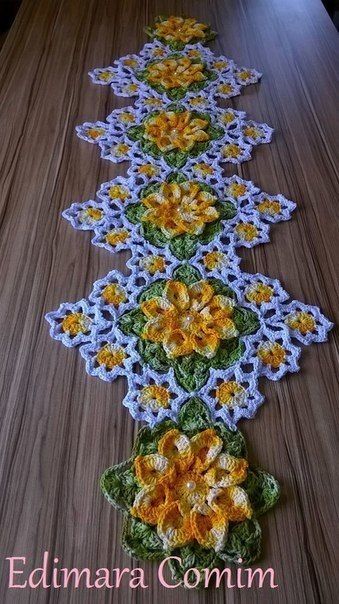 Вязаные дорожки: идеи для вдохновения Вязаные дорожки: идеи для вдохновения