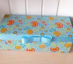 Делаем милую подарочную коробку из доступных материалов