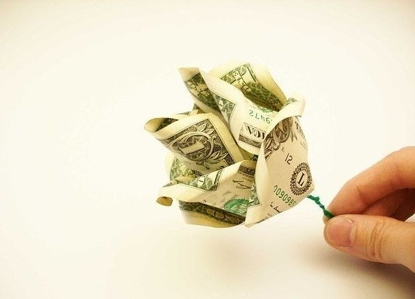 Денежные розы