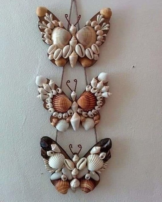 Декор из ракушек