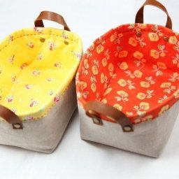 Корзиночки из ткани
