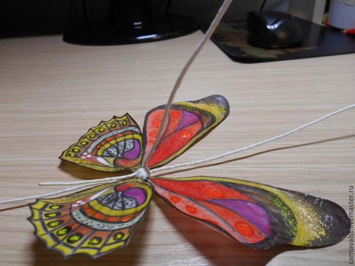 Интерьерная бабочка