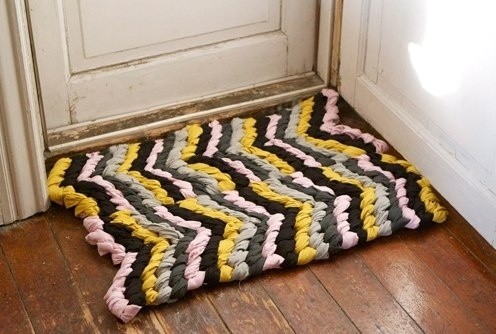 Коврик из узлов