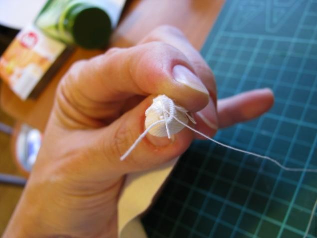 Делаем текстильный цветок быстро