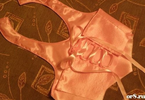 Как сделать шнуровку на платье