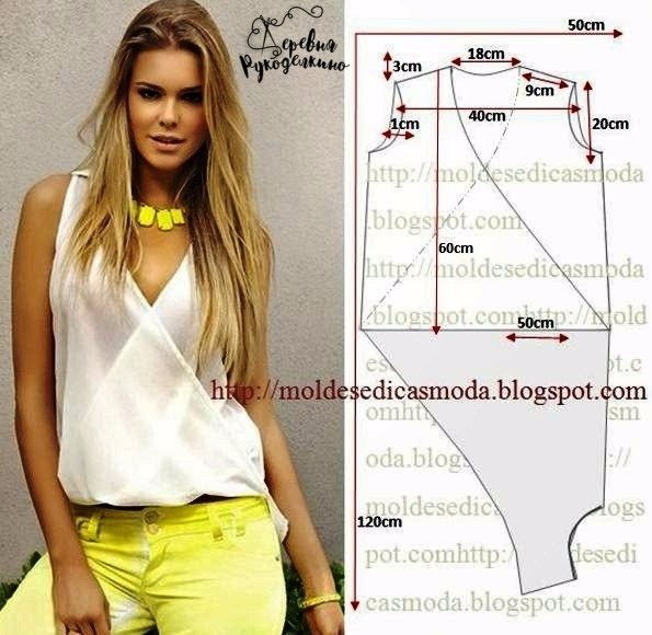 Шьем летние блузки