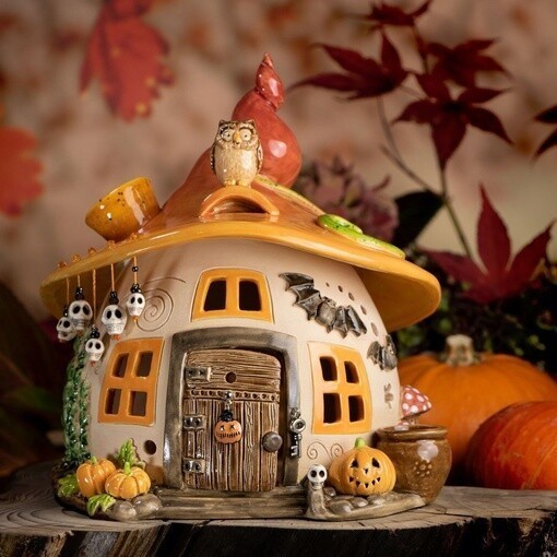 Милые домики из полимерной глины