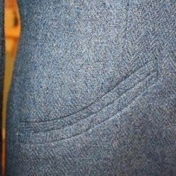 Карман в рамку с изгибом