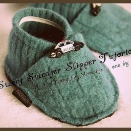 Шьем тапочки из старого свитера