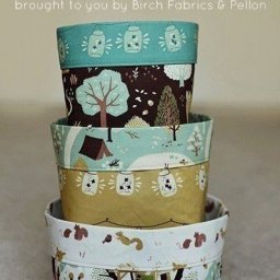 Текстильные корзинки