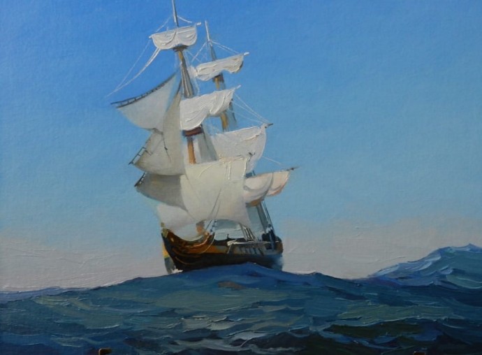 Мастер-класс по живописи "Морской пейзаж" Мастер-класс по живописи "Морской пейзаж"