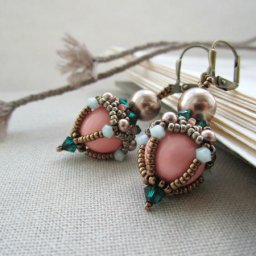 Плетём восточные серьги «Фергана»