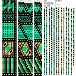 Самые красивые жгуты со схемами
