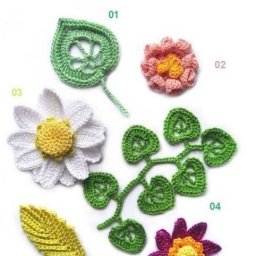 Вязание крючком: схемы восхитительных цветов