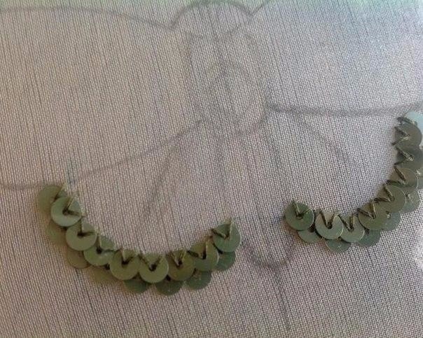 ​Вышиваем бабочку