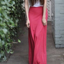 ​Юбка трапеция на резинке