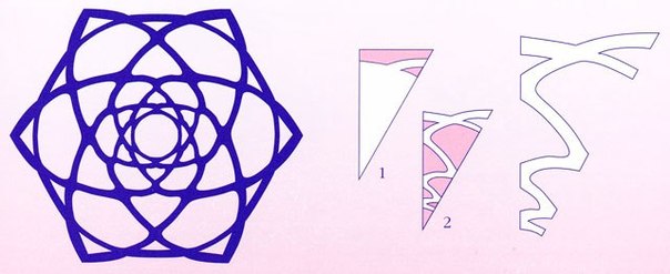 Чудесные снежинки из бумаги