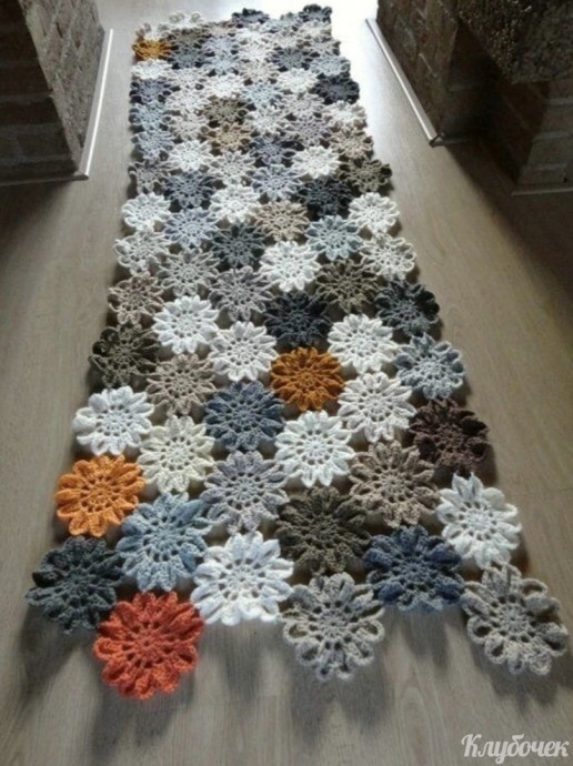Цветочные коврики