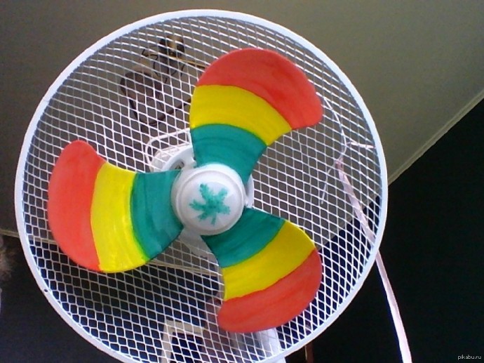 Радужный вентилятор для яркой жизни