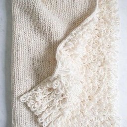 ​Как вывязать махровое полотно своими руками