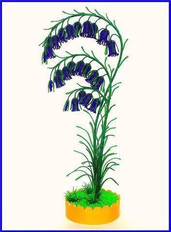 ​Колокольчик из бисера