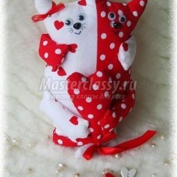 Котики-неразлучники: мастер-класс