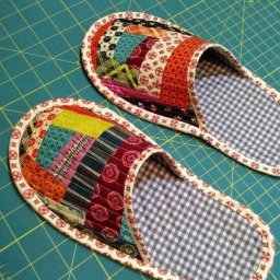 Летние тапочки из натуральных тканей