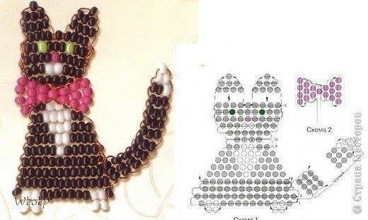 Кошечки из бисepa