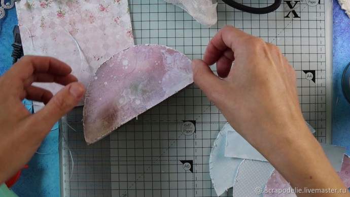 Салфетница в стиле шебби-шик