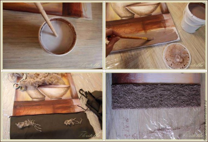 Ассимметричные серьги из фетра