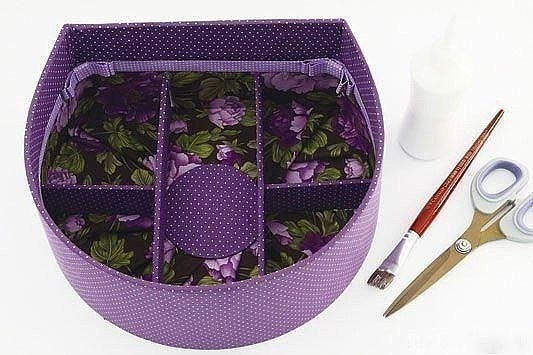 Красивая шкатулка из коробки