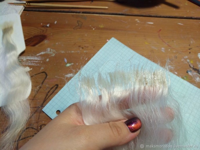 Трессы для интерьерных кукол