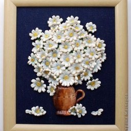 ​Мастер-класс по изготовлению ромашек из соленого теста