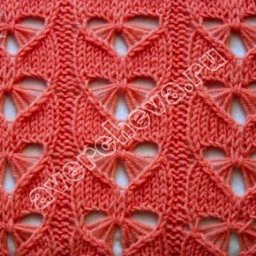 Невероятно красивый узор спицами