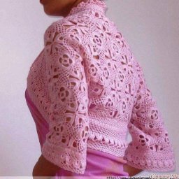 ​Розовое болеро