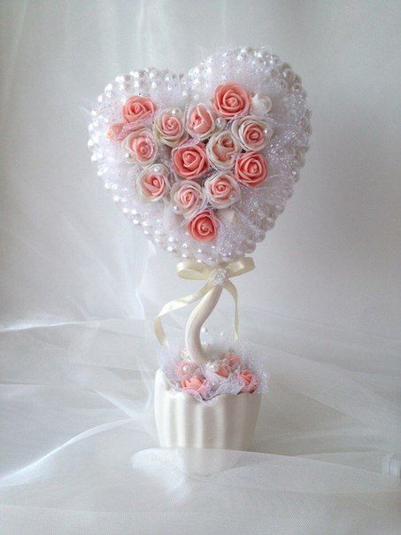 Топиарии с сердцем: подборка идей