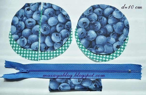 Сумочка-брелок для хранения наушников