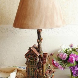 ​Настольная лампа своими руками
