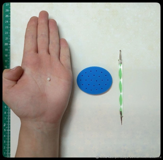 Цветы ландыша из полимерной глины