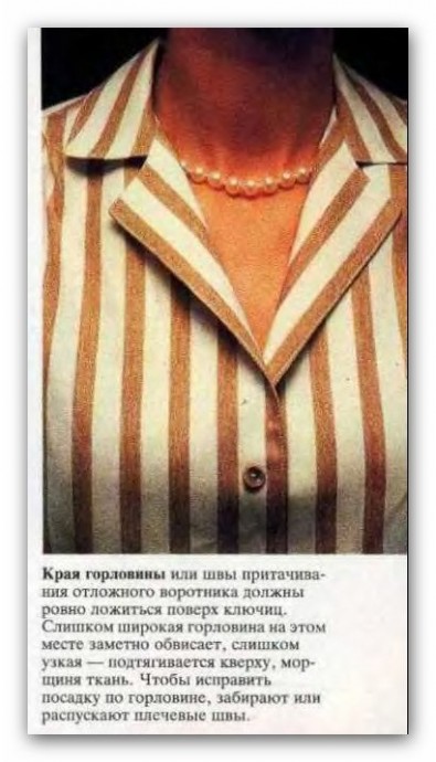 Правильность посадки одежды на фигуре Правильность посадки одежды на фигуре