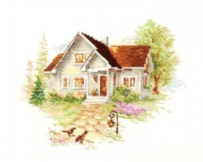 Июльский домик