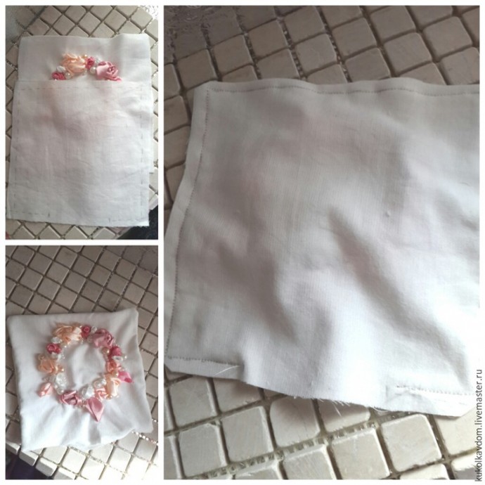 Свадебная подушечка для колец Свадебная подушечка для колец