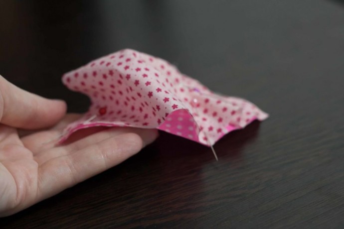 Круглые подушки в технике bubble quilt