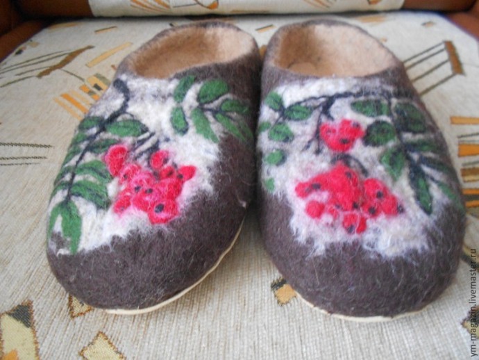Ремонтируем любимые валяные тапочки