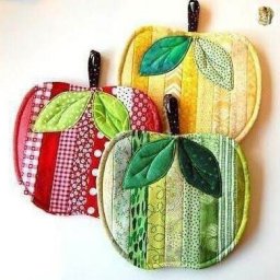 ​Прихватки-яблочки