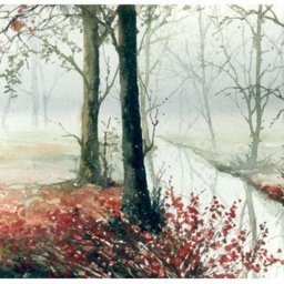 Рисуем осенний пейзаж