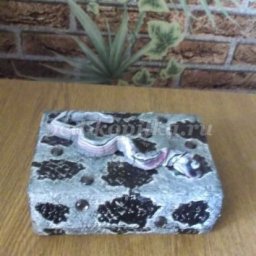 Шкатулка своими руками в технике имитации кожи рептилии